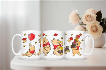 Pooh Honey and Balloon